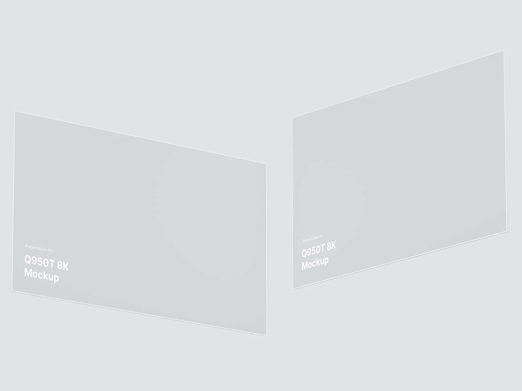 Samsung TV Clay Mockups (Q950T 8K), 09 1