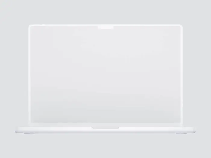 MacBook Pro 16 inch Clay Mockups, 06