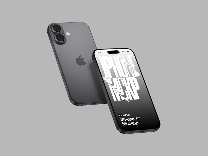 iPhone 17 Mockup, Scene 12