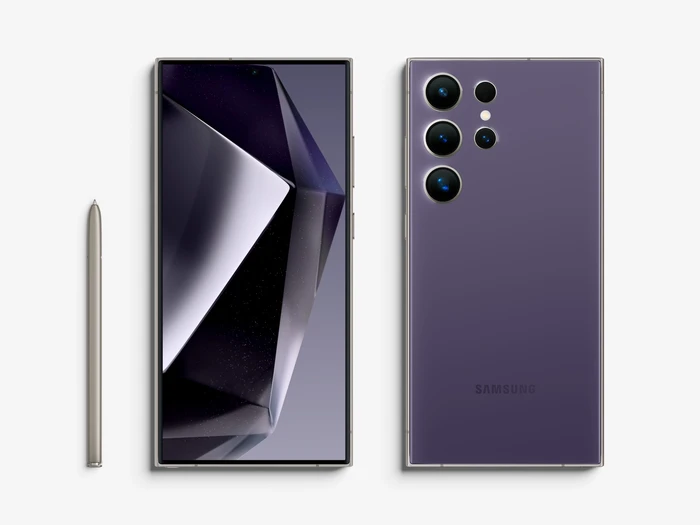 Samsung Galaxy S24 Ultra Mockup, Scene 05