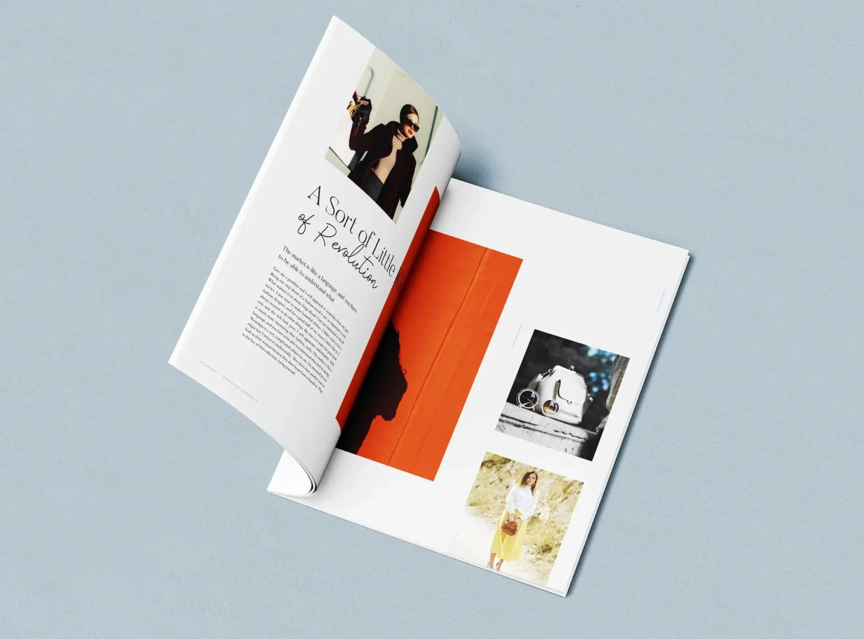 Free Magazine Mockup 1