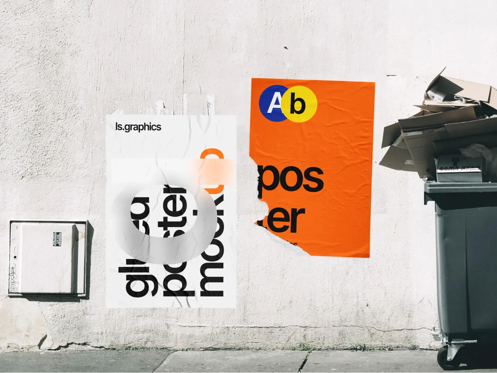 Glued Paper Mockups 2