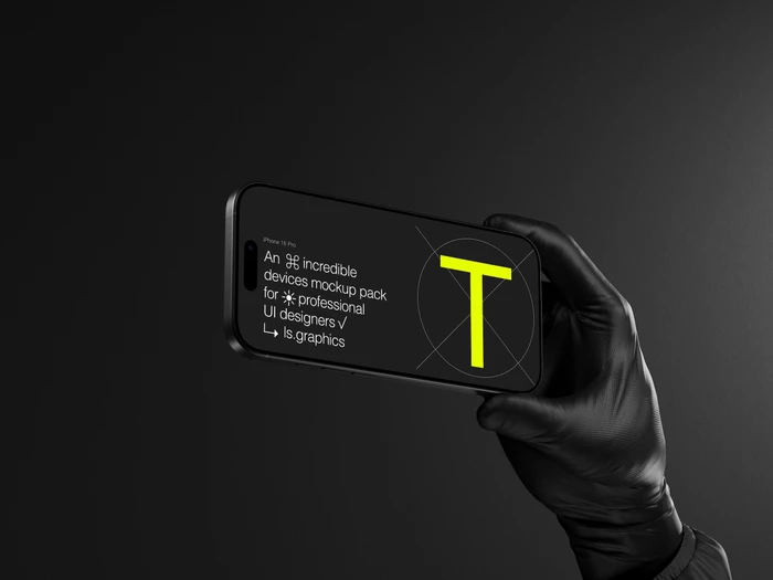 T-Mockups: iPhone 16 Pro Mockups, 12