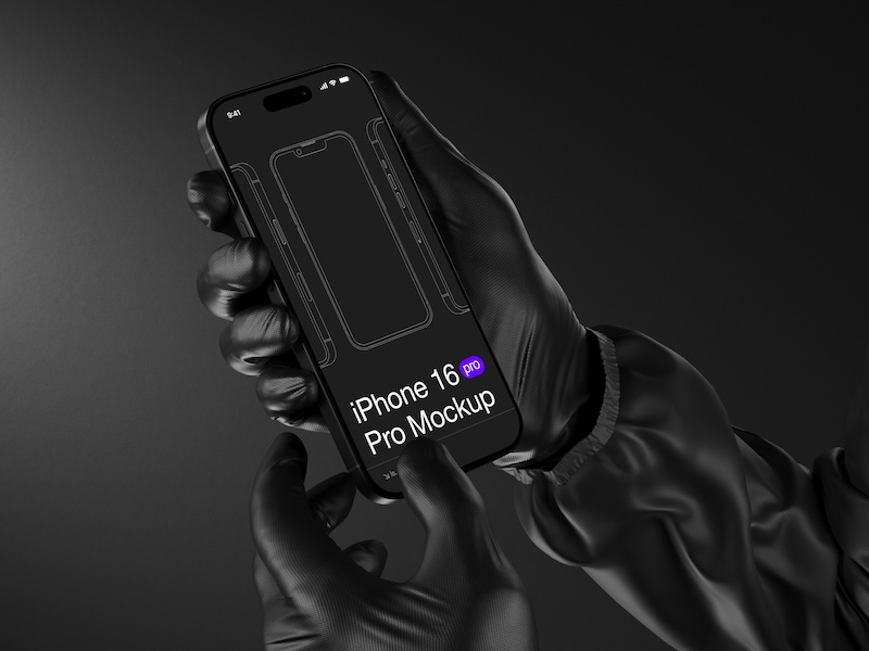T-Mockups: iPhone 16 Pro Mockups, 14