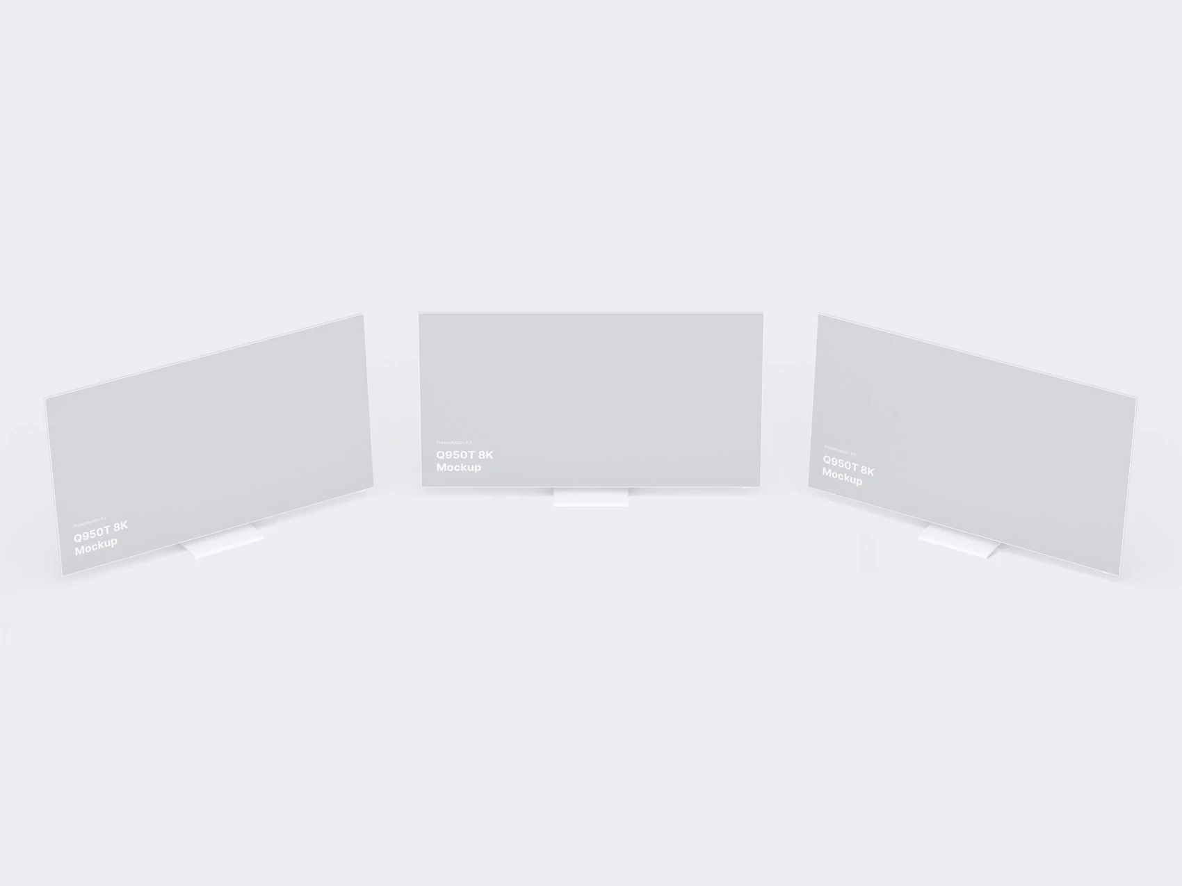 Samsung TV Clay Mockups (Q950T 8K), 06 1