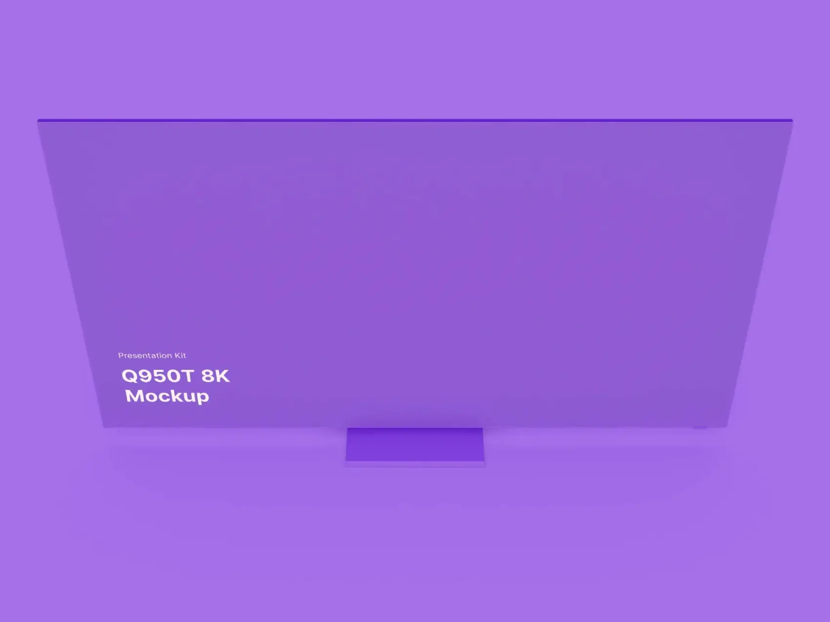 Samsung TV Mockup (Q950T 8K) 40