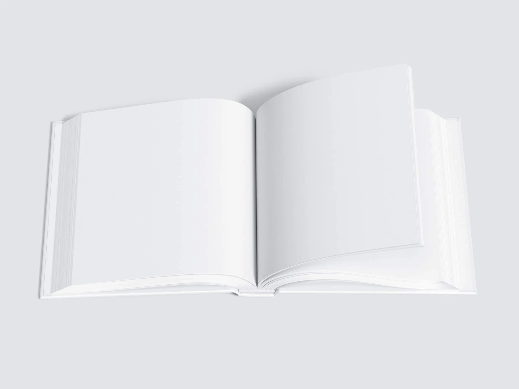 Book Mockup, Square-Angled, 04 1