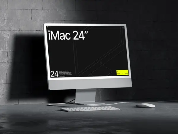G-Mockups: iMac 24", 06