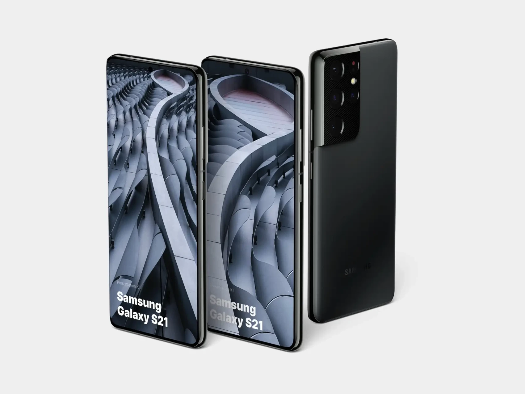 Samsung Galaxy S21 Ultra Mockups 4