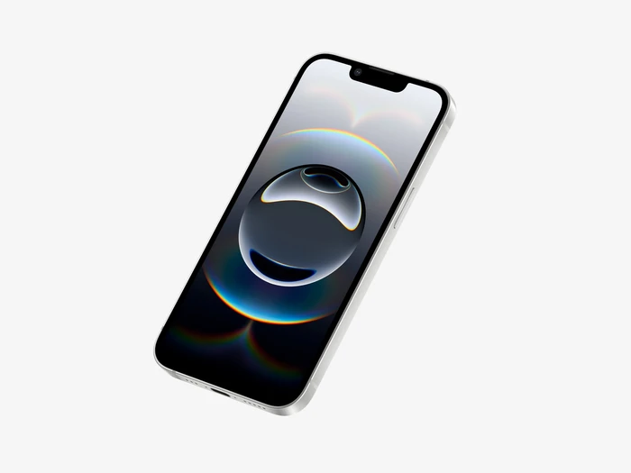 iPhone 16e Mockup, Scene 01 2