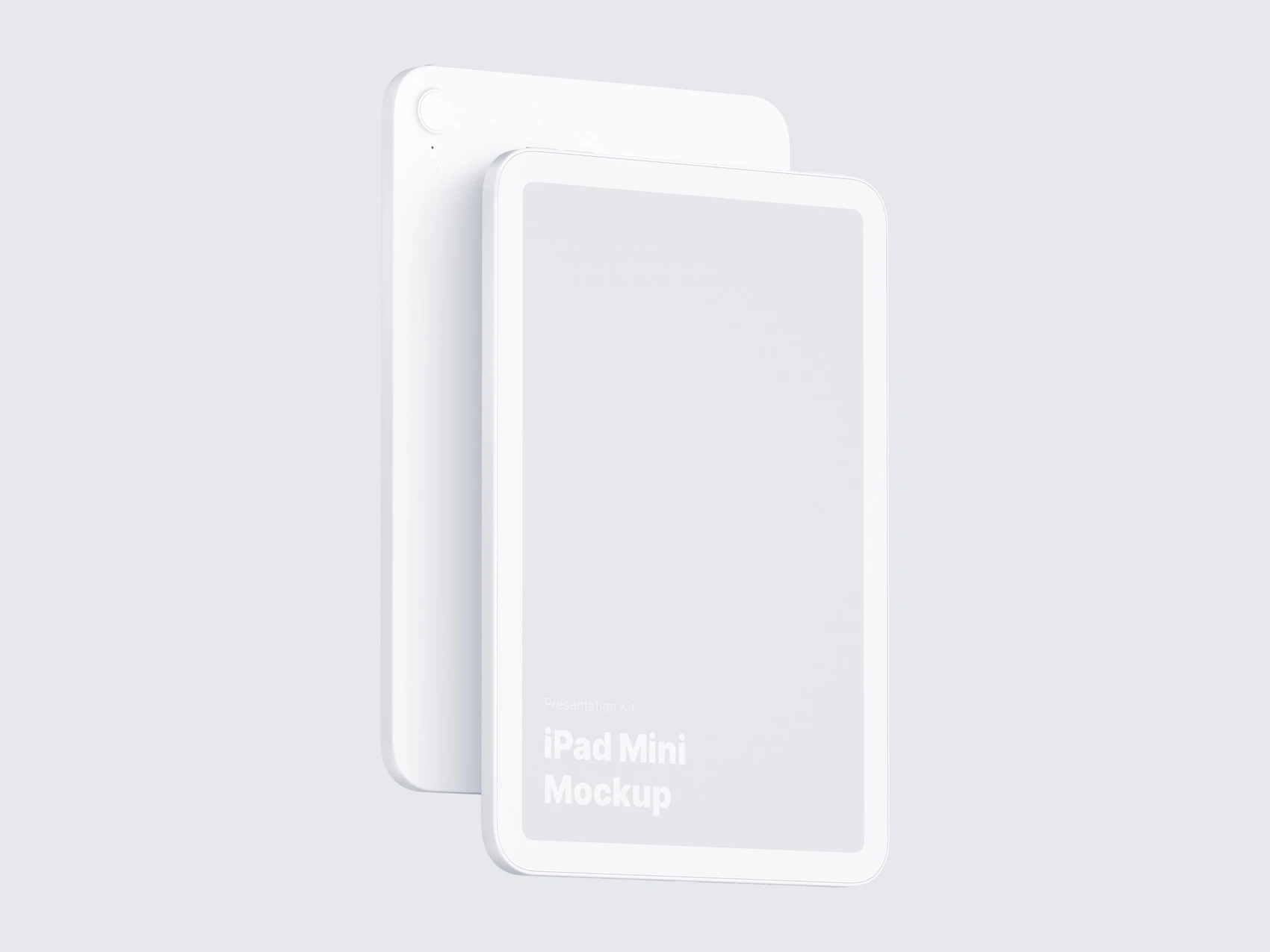 iPad Mini Clay Mockups, 01 1