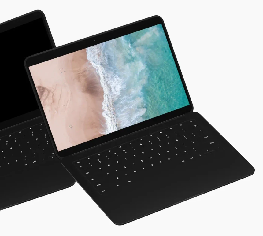 PixelBook Go Looped Animated Mockups 7