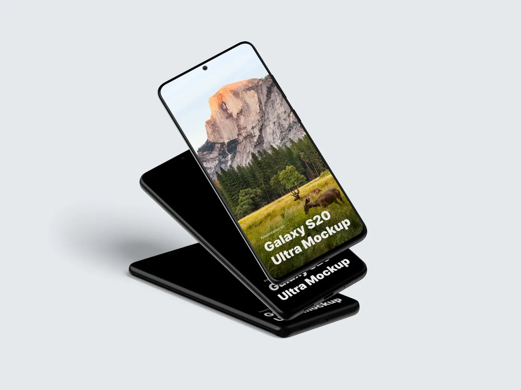 Samsung Galaxy S20 Ultra Mockups 2