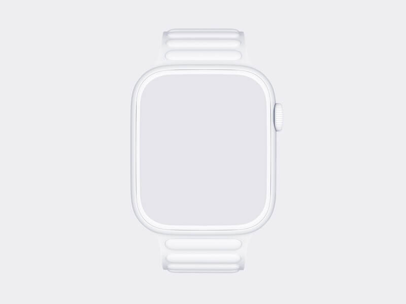Watch Series 7 Clay Mockups, 01