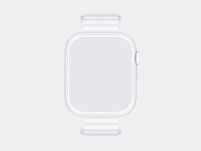 Watch Series 7 Clay Mockups, 01