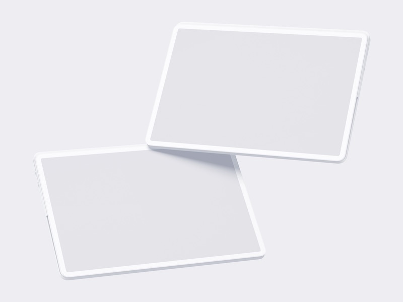 Laptop Studio Clay Mockups: 18