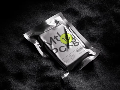 Vegus, Metallic Package Mockups