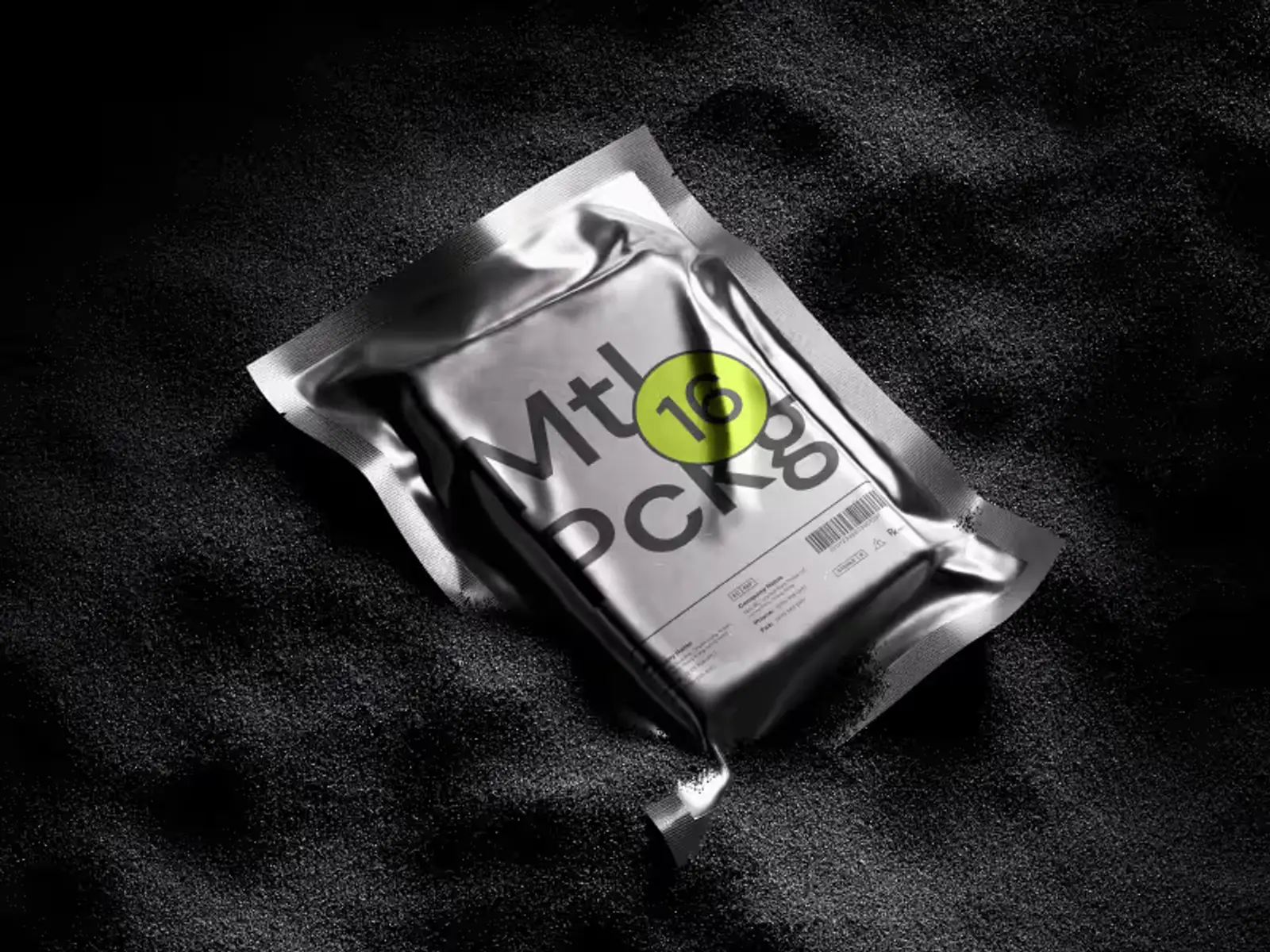 Vegus, Metallic Package Mockups