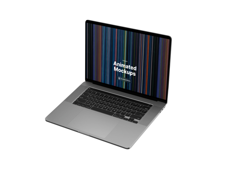 MacBook Animated Mockup, 02