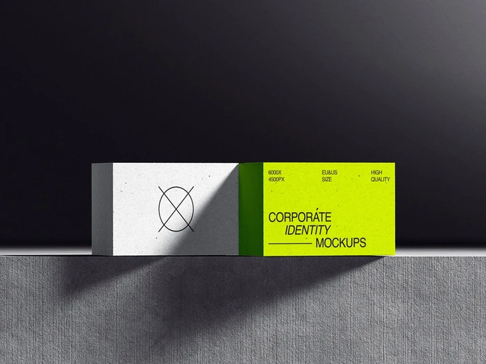 Kander, Stylish Business Card Mockups, US 03