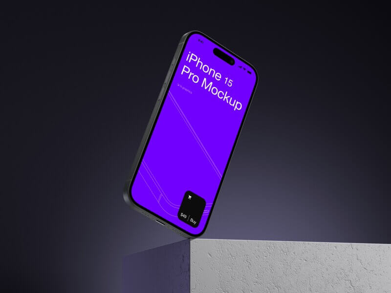 K-Mockups: iPhone 15 Pro 13