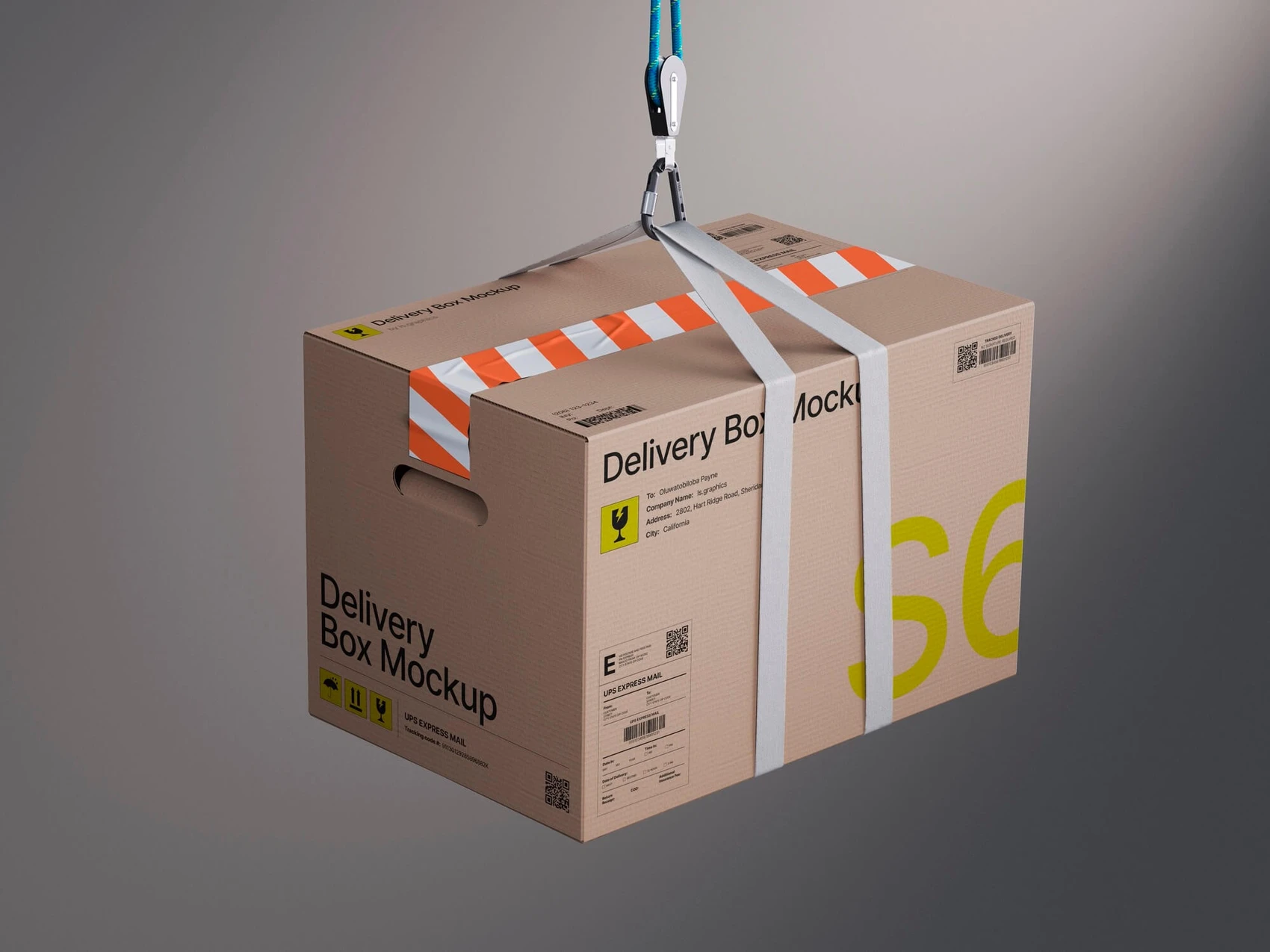 Kaine, Box Mockup and Construction belts, EU, 06 1