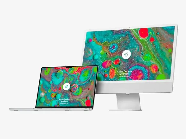 Apple Mockups Bundle, Realistic, 23