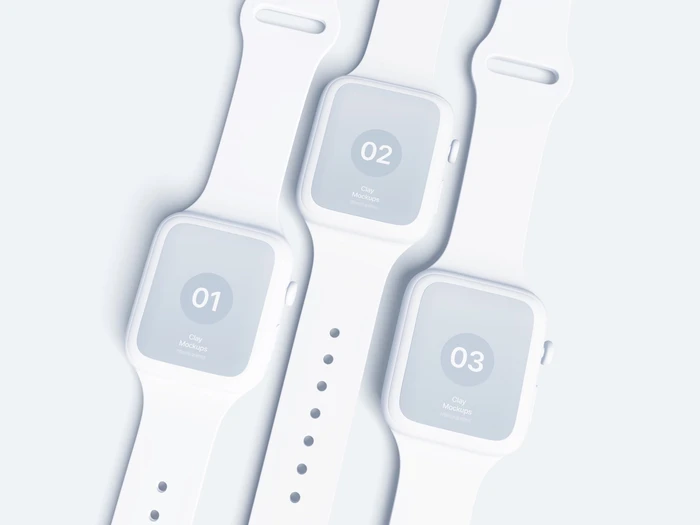 Watch Clay Mockups, 02