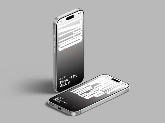 iPhone 17 Pro Mockup, Scene 5