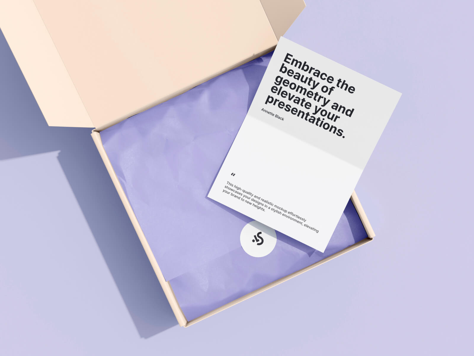 Free Box and Gift Card Mockup