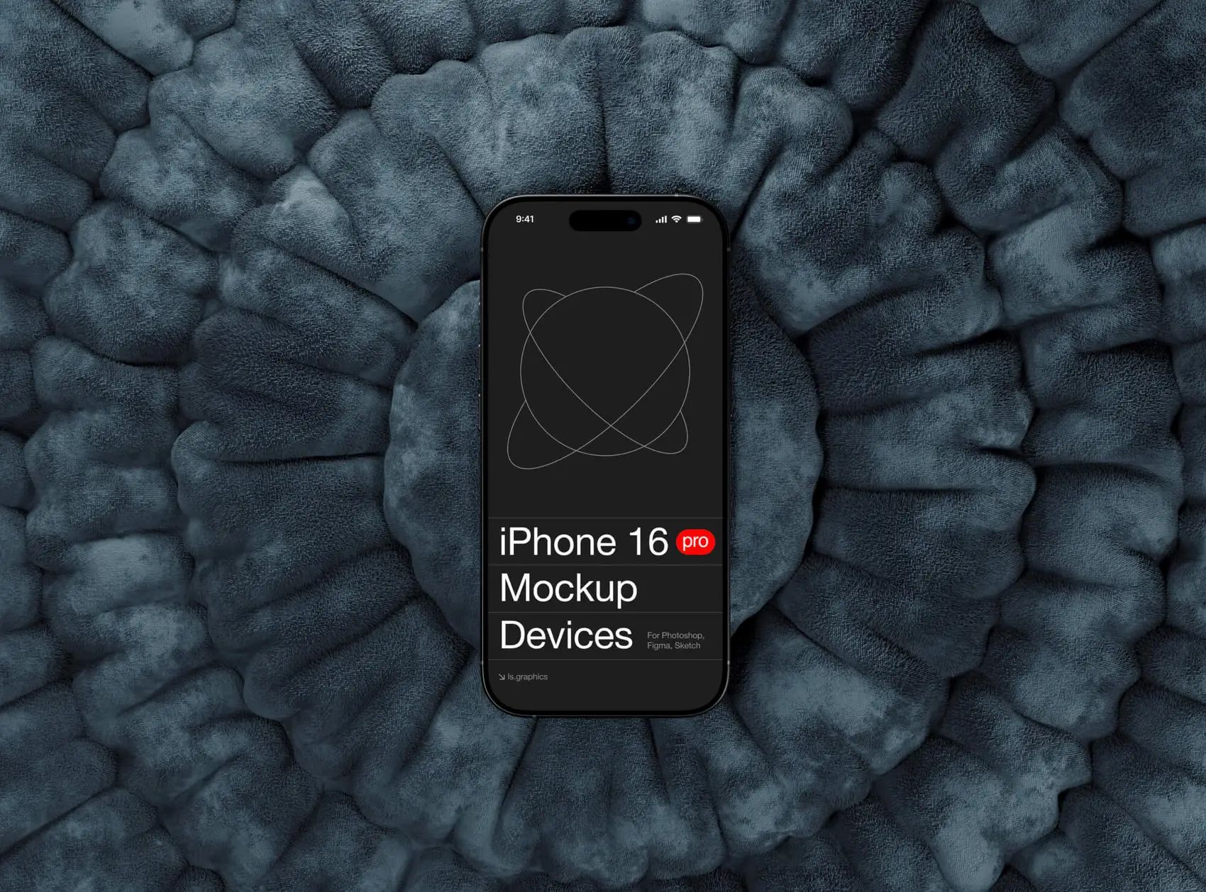 Free Stylish iPhone 16 Pro Mockup 1