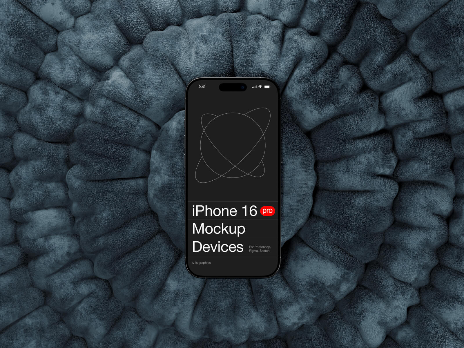 Free Stylish iPhone 16 Pro Mockup