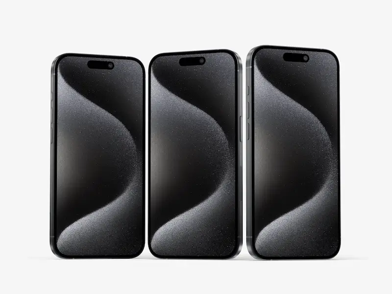 iPhone 15 Pro Mockup, 11