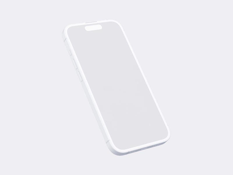 iPhone 14 Pro Clay Mockup, 06
