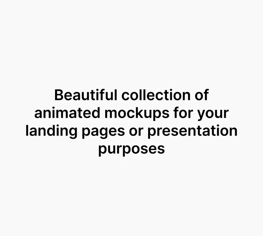 MacBook Pro Looped Animated Mockups 4