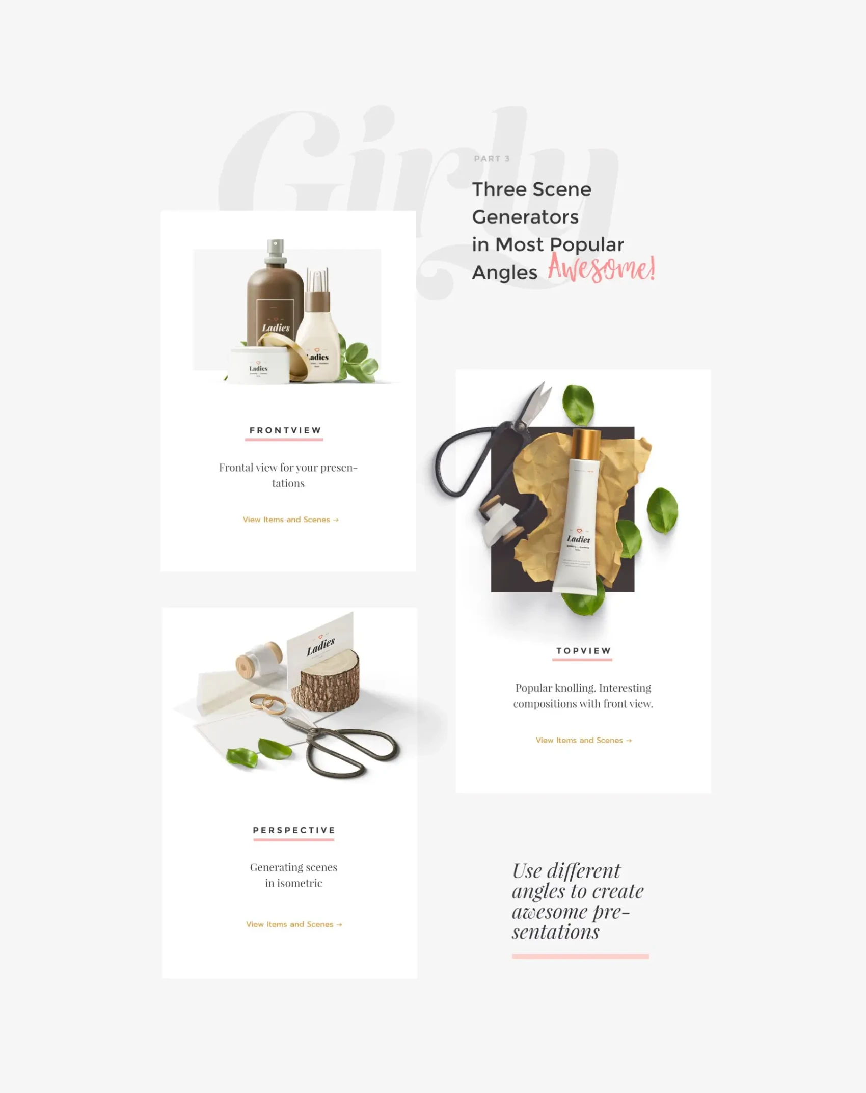 Beauty Mockup Scene Creator 3