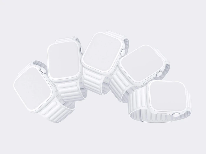 Watch Series 7 Clay Mockups, 09