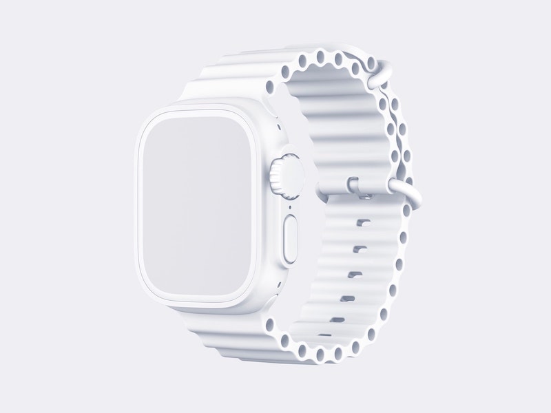 Watch Ultra Mockup, Clay 09