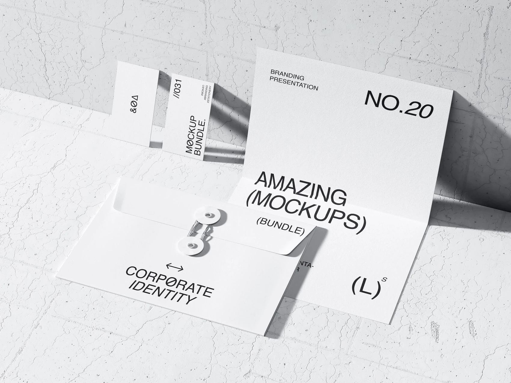 Qubus, Quality Rendered Print Mockups, EU, 29 1