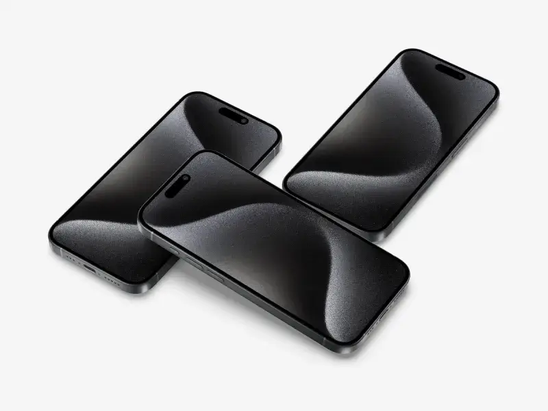 iPhone 15 Pro Mockups