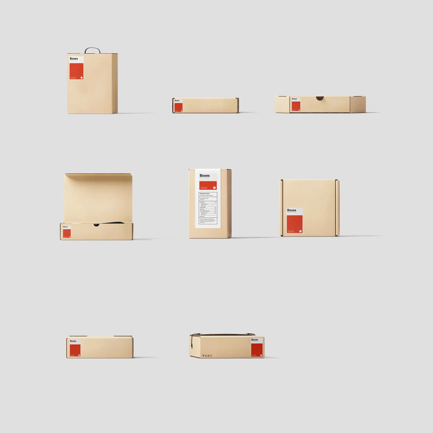 Painted Box Mockups 7