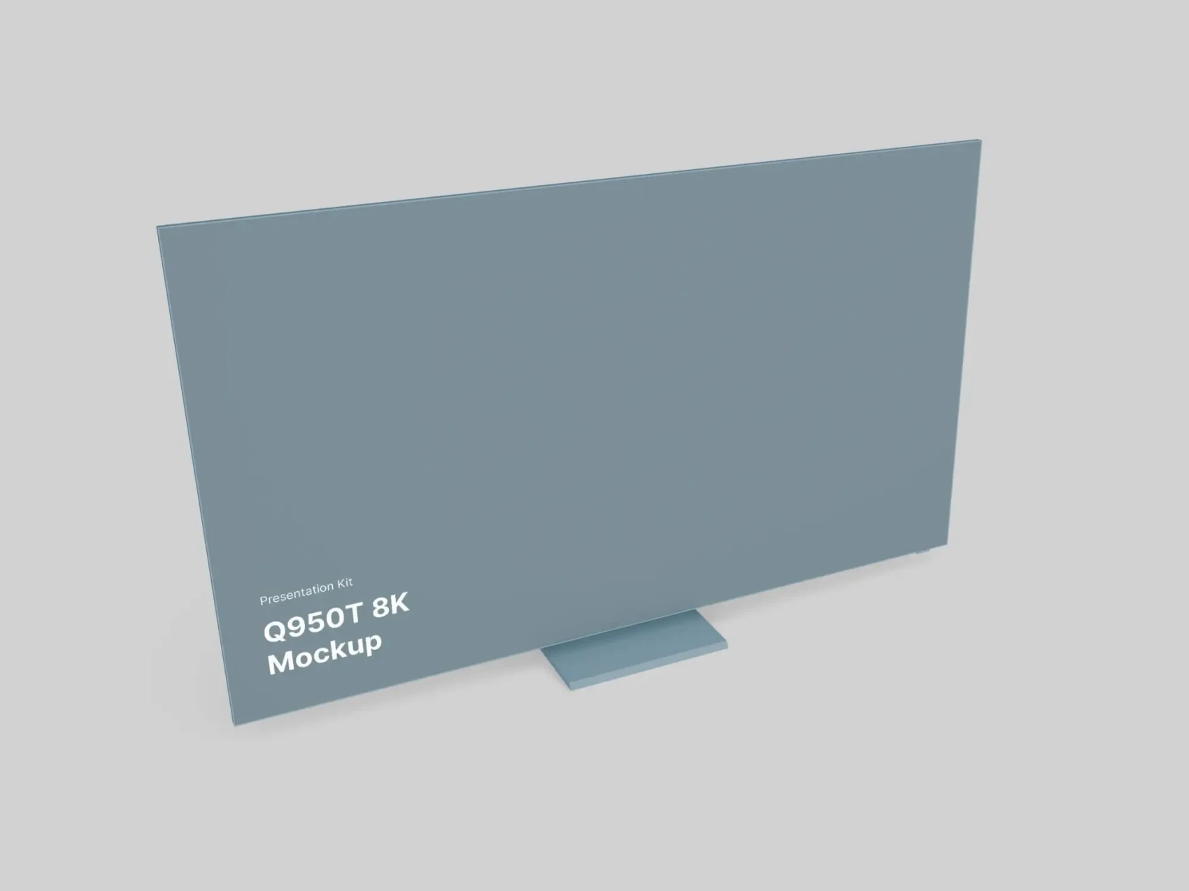 Samsung TV Mockup (Q950T 8K) 46