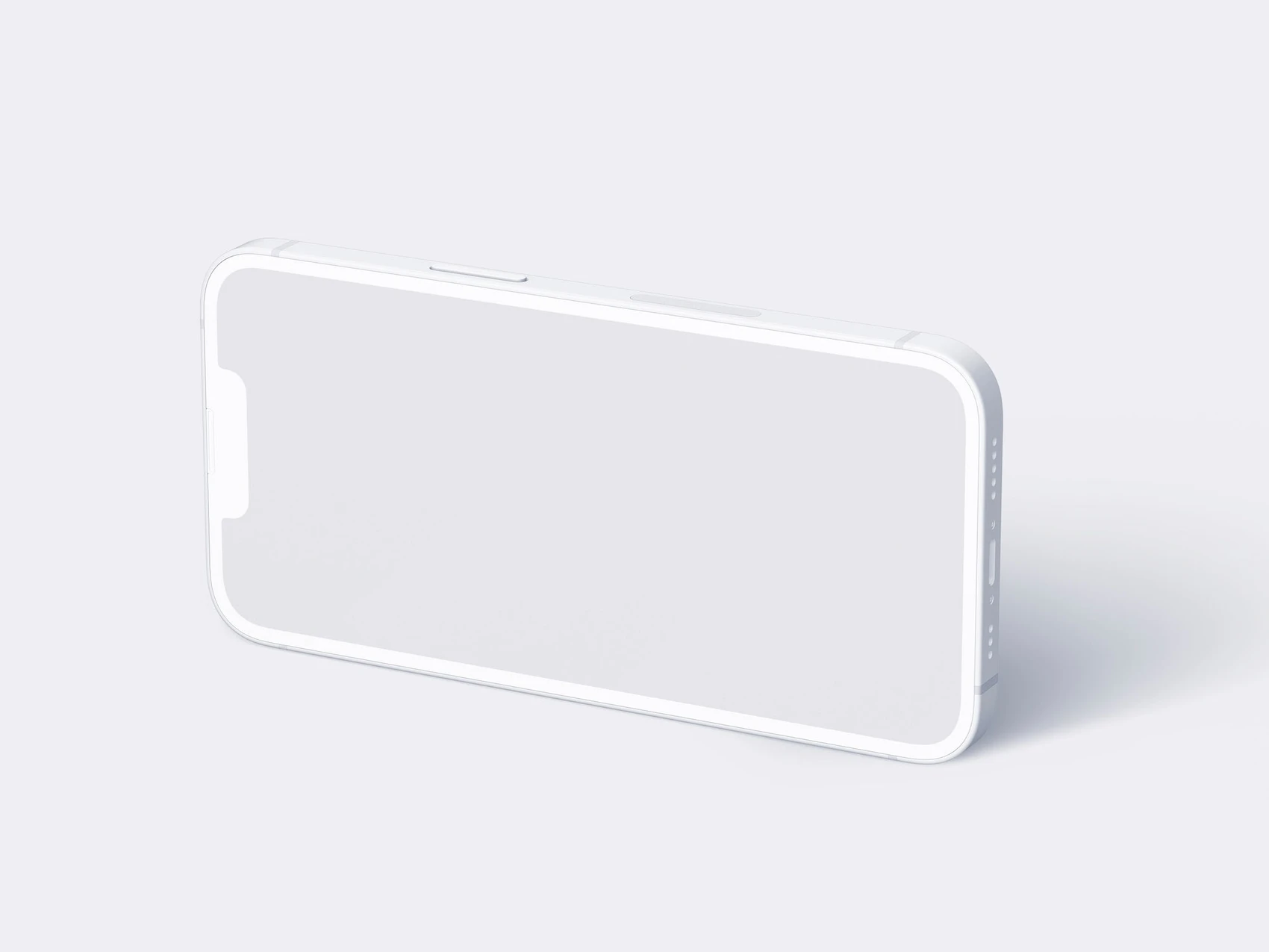 iPhone 14 Clay Mockup, 16 1