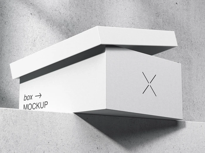 Qubus, Minimalistic Packaging Mockup, EU, 25