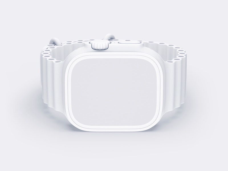 Watch Ultra Mockup, Clay 20