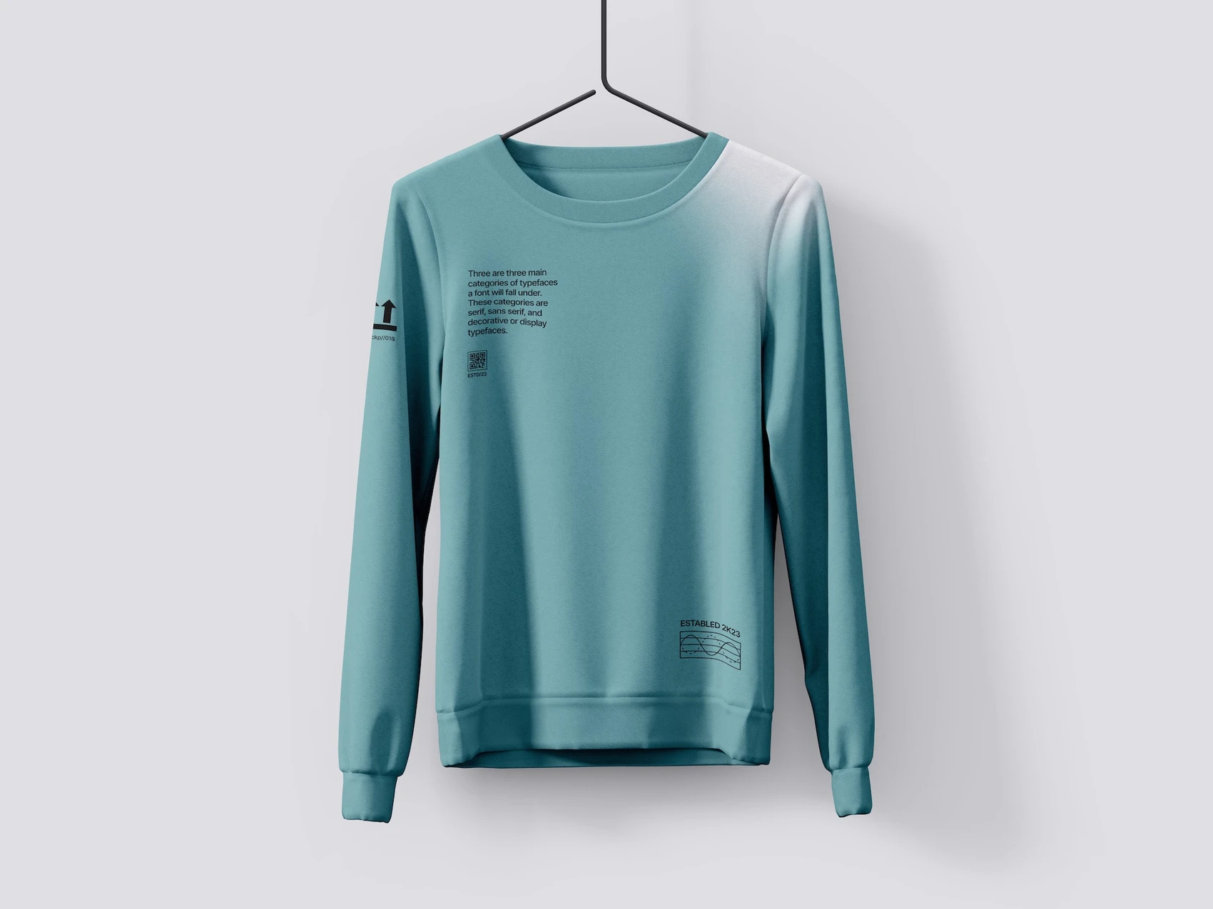Sweatshirt hanging mockup, 07 1