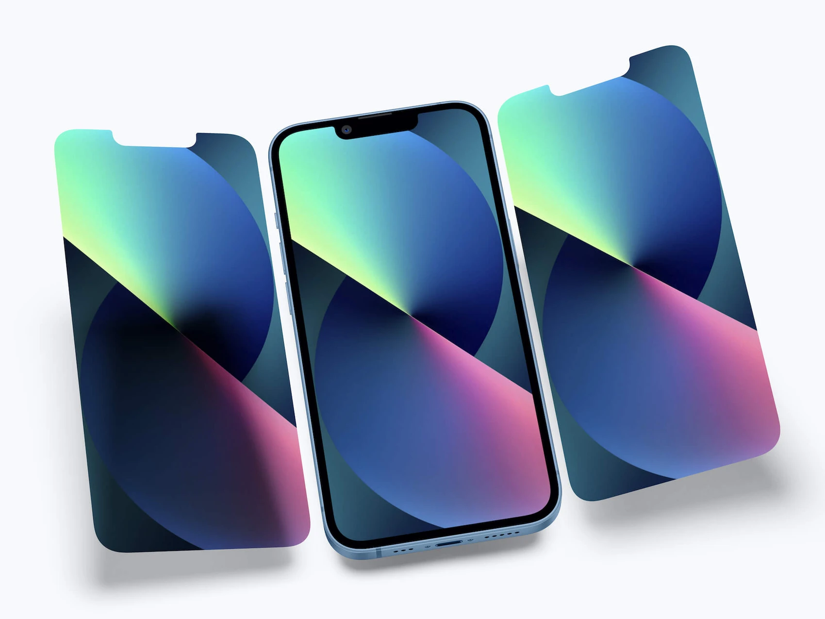 iPhone 13 Mockups, 10 5