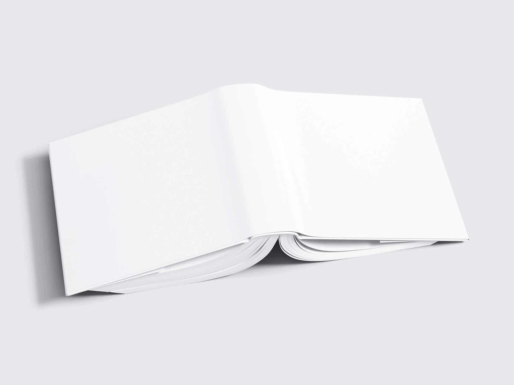 Book Mockup, Square-Angled, 02 1
