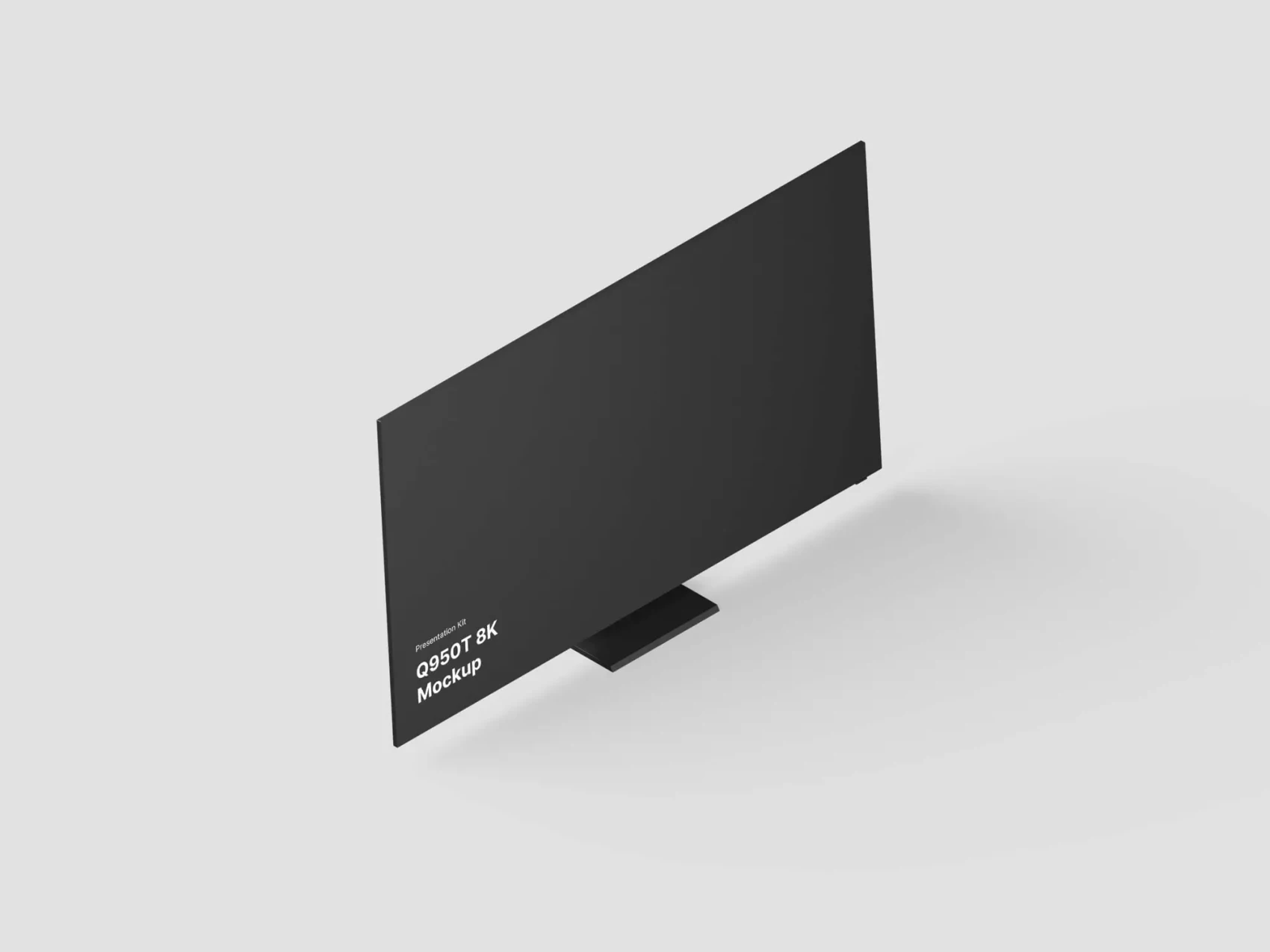 Samsung TV Mockup (Q950T 8K) 24