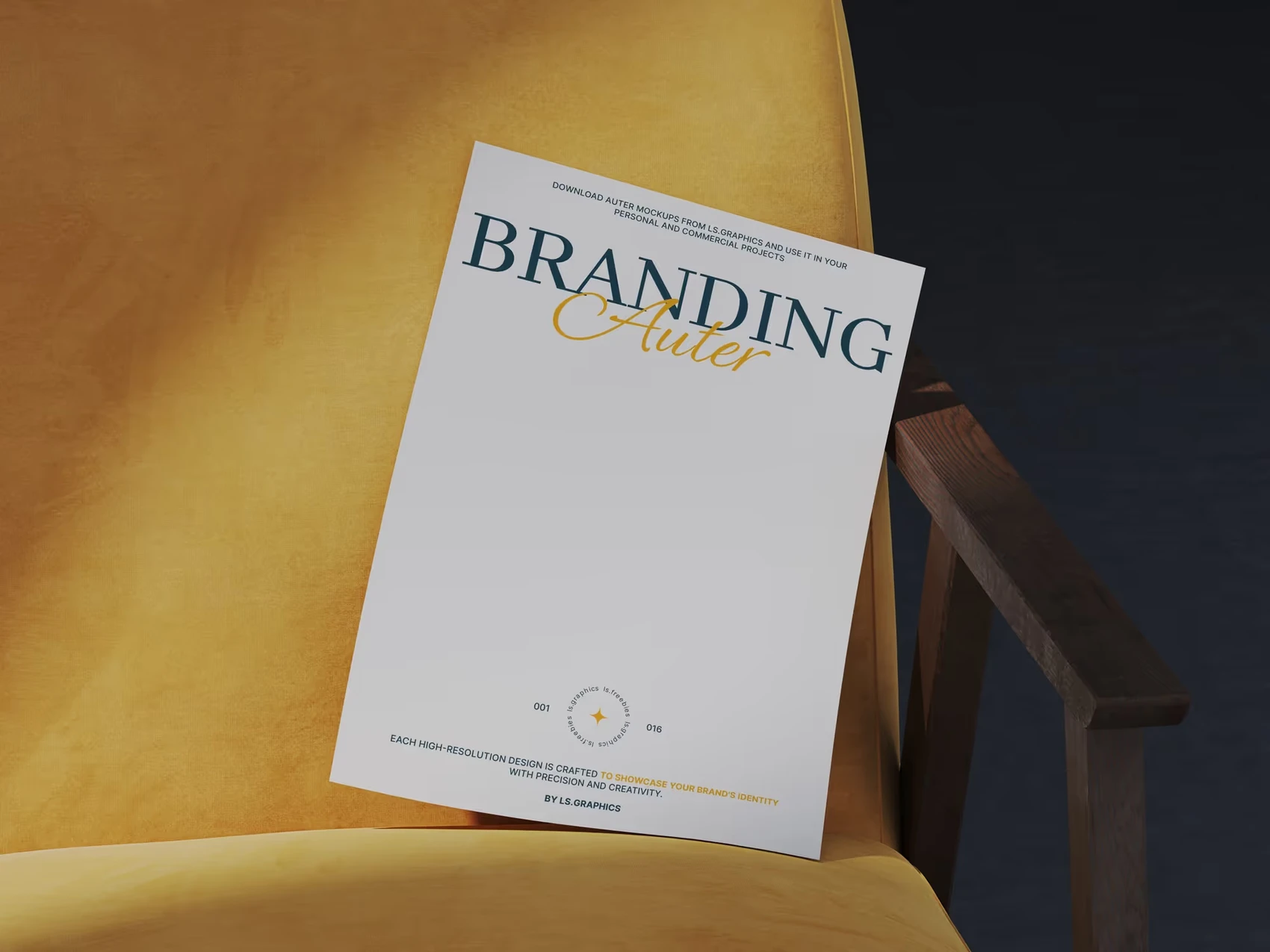 Ateur, Paper Mockup and Armchair, EU, 09 1